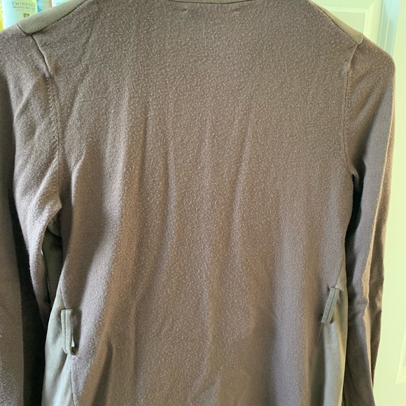 Drape front sweater jacket - Picture 3 of 3